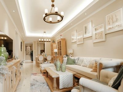 首航欣程-131㎡-美式风效果图