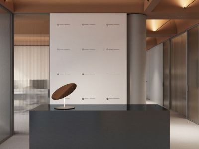 办公室-300㎡-现代风效果图