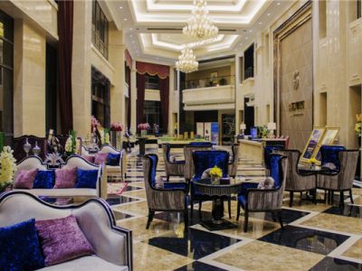 盛世华城售楼处-500㎡-奢华风效果图