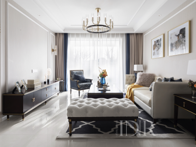 中德英伦城邦-115㎡-轻奢风效果图