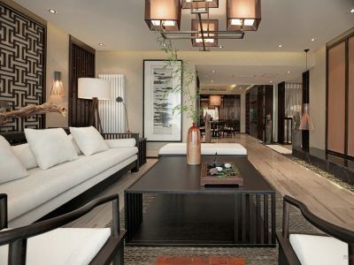 铸信境界-120㎡-中式风效果图