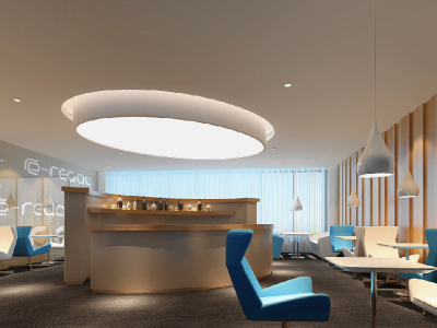 办公楼-5000㎡-现代风效果图