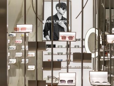 眼镜店-200㎡-简约风效果图