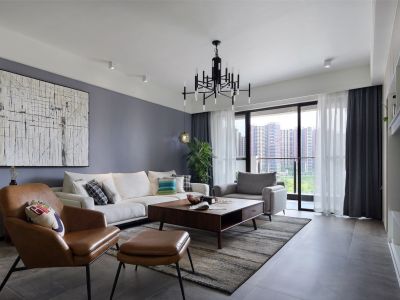 中粮珑悦锦云-130㎡-现代风效果图