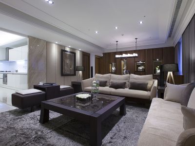 东原晴天见-120㎡-现代风效果图