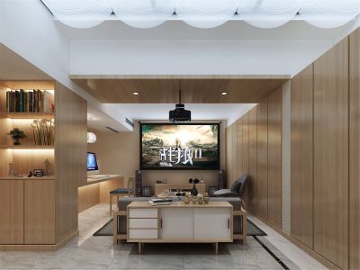 绿水康城-265㎡-绚丽风效果图