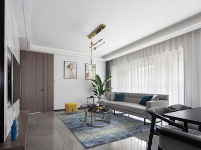 盛世草堂-130㎡-现代风效果图