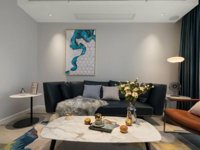 中海龙湾半岛-120㎡-现代风效果图