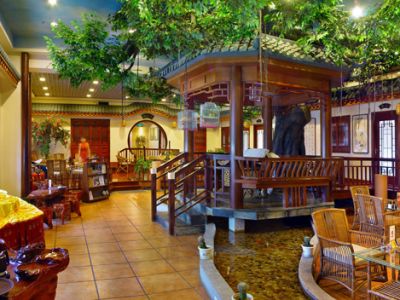 茶馆-700㎡-中式风效果图