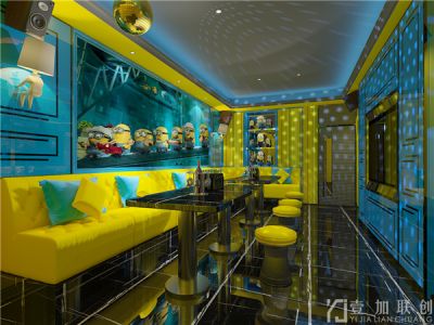 KTV-2400㎡-新古典风效果图