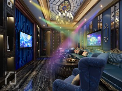 音乐会所-2000㎡-现代风效果图