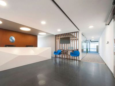 金融公司办公室-1800㎡-现代风效果图