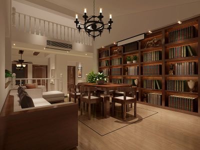 中建御湖壹号-150㎡-现代风效果图