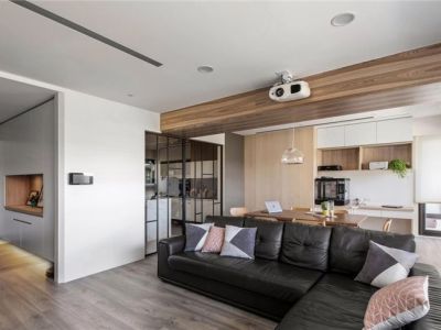 花园水城-116㎡-混搭风效果图