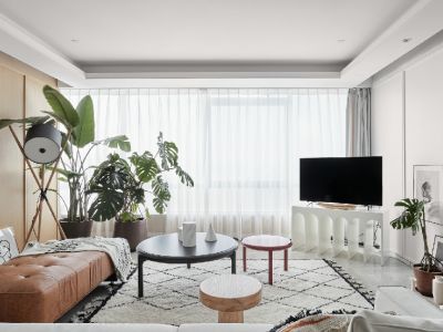 金阳丽景-138㎡-混搭风效果图