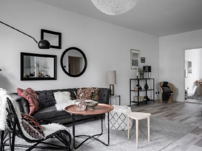 川西家园-98㎡-现代风效果图