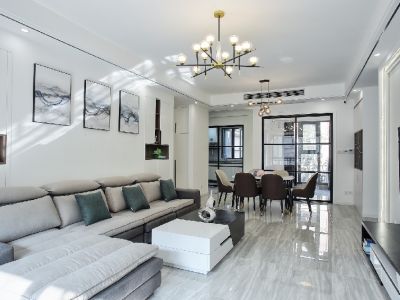 金阳丽景-140㎡-现代风效果图