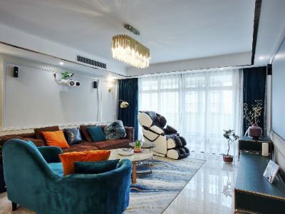 川西家园-138㎡-现代风效果图