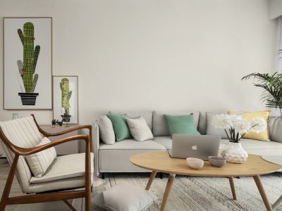 御苑枫景-112㎡-简约风效果图