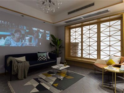 舒云居-106㎡-现代风效果图