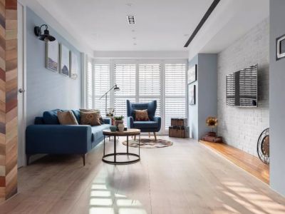 中信城左岸-112㎡-现代风效果图