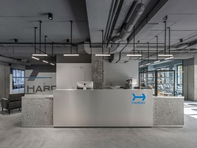 工业风健身房-650㎡-工业风效果图