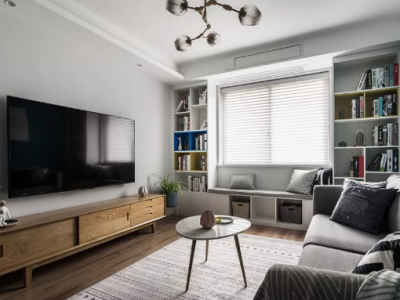 清园-109㎡-北欧风效果图