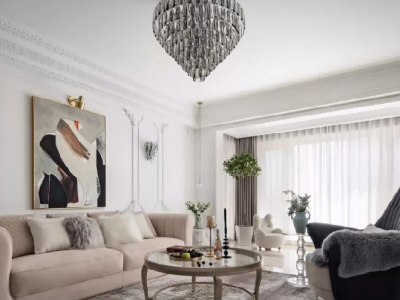 金街庭苑-141㎡-法式风效果图