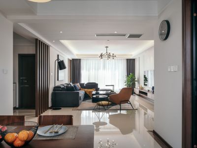 泽信公馆-126㎡-现代风效果图