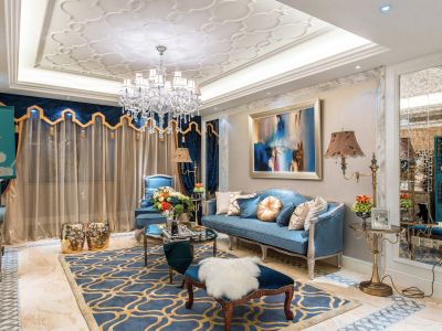 中海云筑-148㎡-欧式风效果图