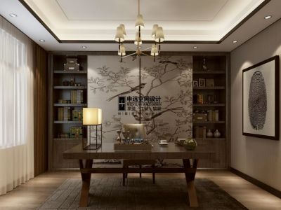 中信新城-230㎡-新古典风效果图