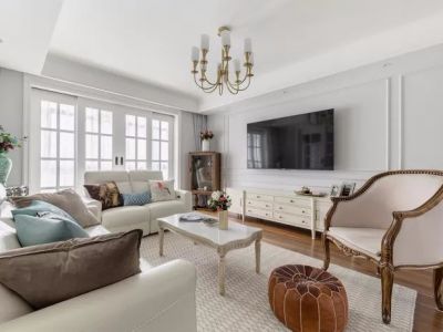 绿城西安全运村-118㎡-现代风效果图