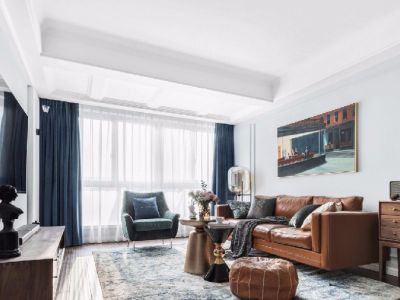 银地家园-110㎡-北欧风效果图