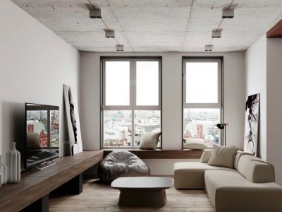 金科世界城-105㎡-现代风效果图