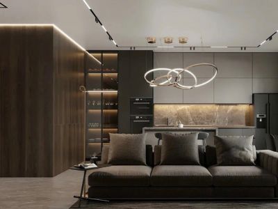 朗诗·雁南栖-108㎡-现代风效果图