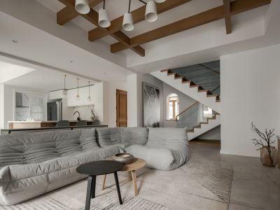 北科建泰禾丽春湖院子-168㎡-极简风效果图