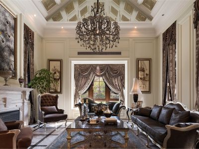 凯德麓语-280㎡-新古典风效果图