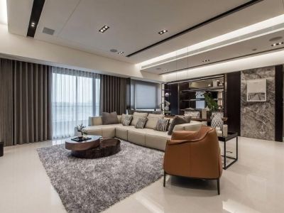 林凯溢金湾-138㎡-现代风效果图