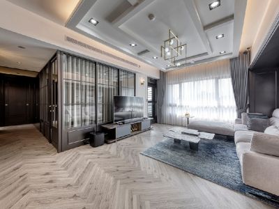 碧桂园国湖-143㎡-现代风效果图