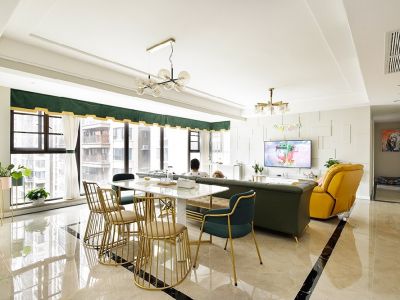 颐源居-190㎡-现代风效果图