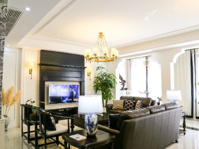 颐慧佳园-256㎡-美式风效果图