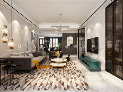 博世庄园-160㎡-轻奢风效果图