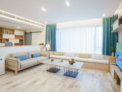 富兴首府-148㎡-日式风效果图