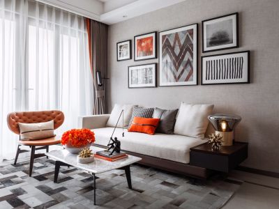 山语澜廷-113㎡-轻奢风效果图