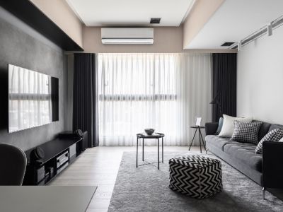 铂悦-72㎡-简约风效果图