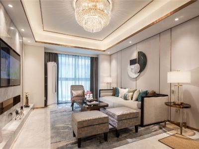 逸翠园御玺-196㎡-中式风效果图