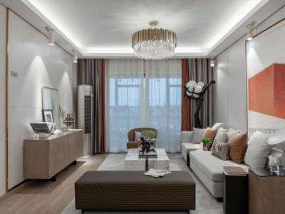 华洲城-120㎡-现代风效果图