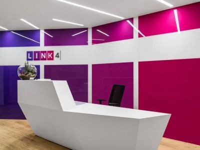 保险公司办公室-360㎡-现代风效果图