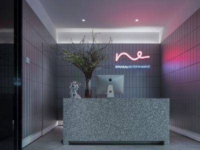 娱乐办公空间-380㎡-现代风效果图