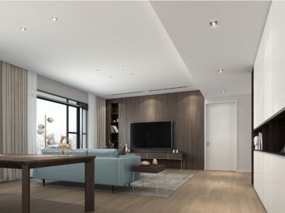 中国玺-148㎡-现代风效果图